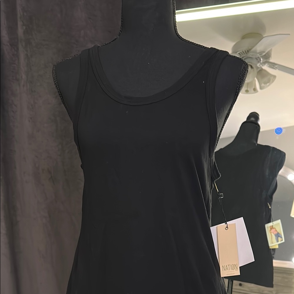 Nation LTD Black Tank Top - Picture 3 of 10